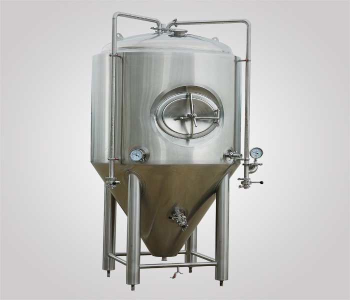 fermentador de acero inoxidable, equipo de cervecería artesanal